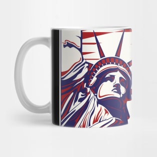 American Liberty Statue Mug